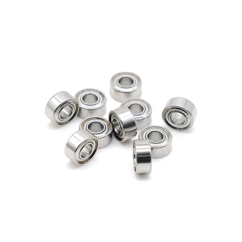 10個 SMR104ZZ 4x10x4mm ステンレススチールボールベアリング ABEC-7